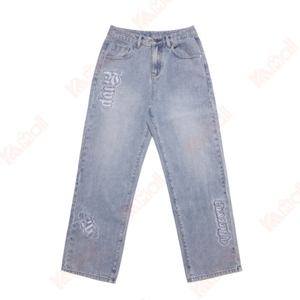 light blue jeans